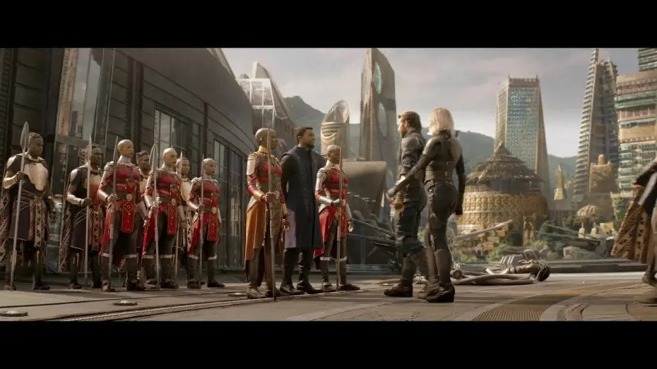 Видео к фильму Мстители: Война бесконечности | Avengers : Infinity War - Reportage : Retour au Wakanda
