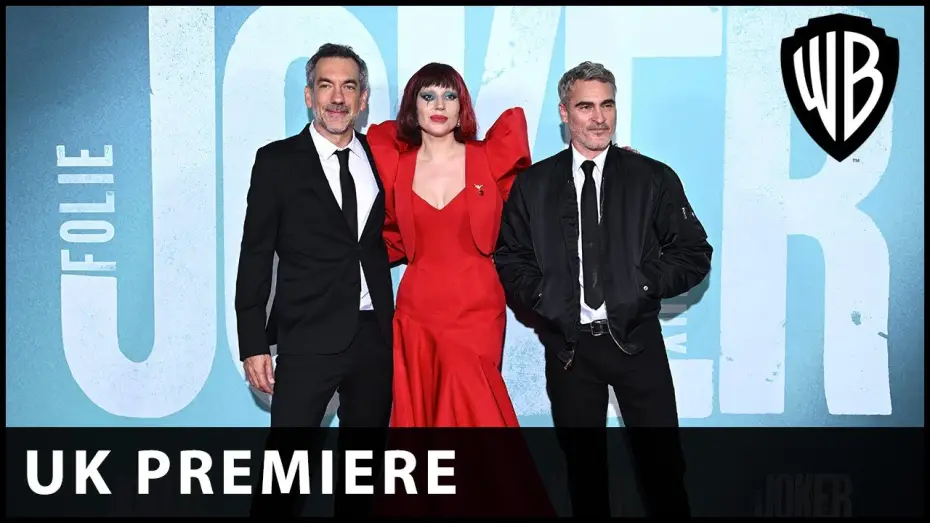 Видео к фильму Джокер: Двойное безумие | UK Premiere