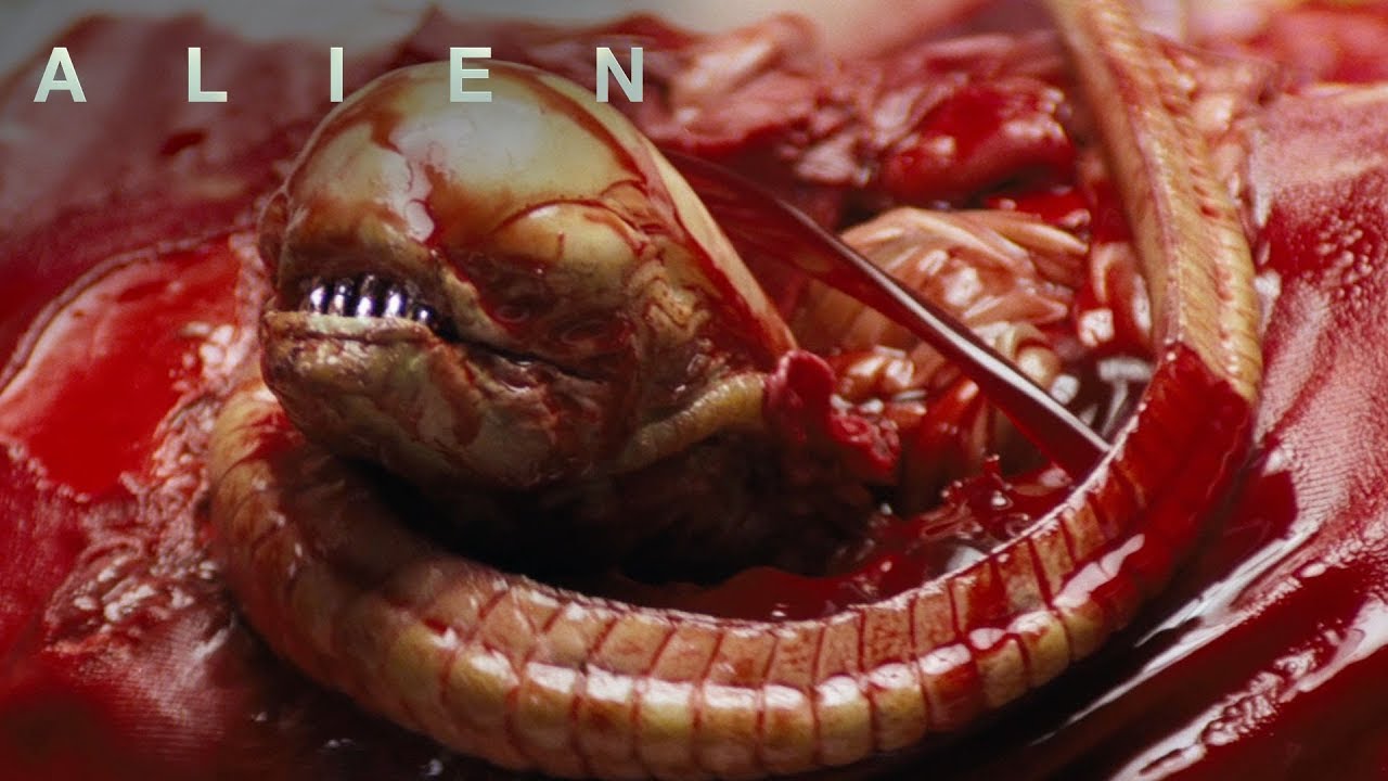 Видео к фильму Чужой | Iconic Chestburster Scene