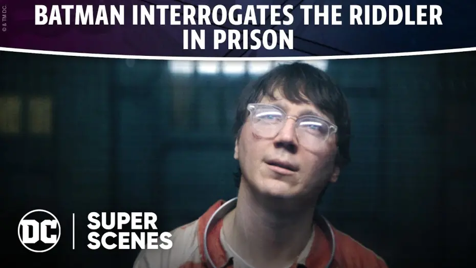 Видео к фильму Бэтмен | DC Super Scenes: Batman Interrogates The Riddler in Prison