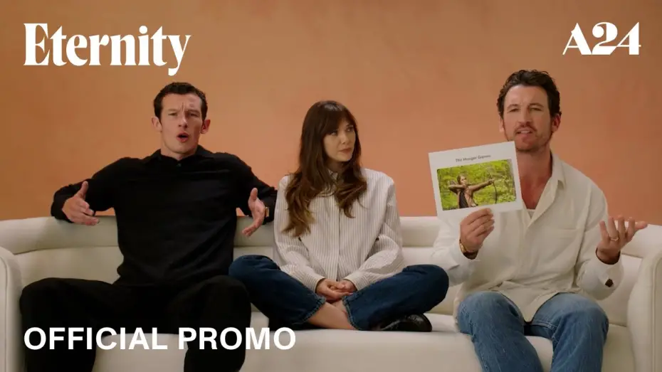 Видео к фильму Вечность | Miles Teller, Elizabeth Olsen and Callum Turner Solve Love Triangles