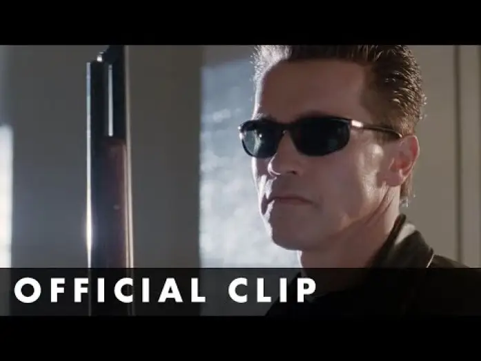 Видео к фильму Терминатор 2: Судный день | John Connor teaches the Terminator 'Hasta La Vista' and 'No Problemo'