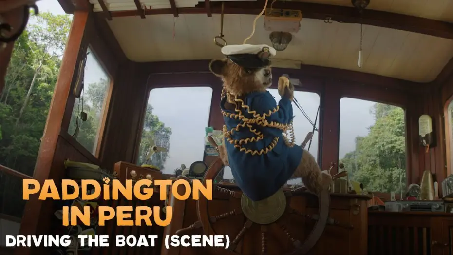 Видео к фильму Приключения Паддингтона 3 | Paddington Drives the Boat (Scene)