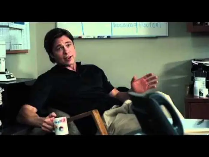 Видео к фильму Человек, который изменил всё | Moneyball Clip - Do You Believe In This Thing? - in cinemas 25.11.11