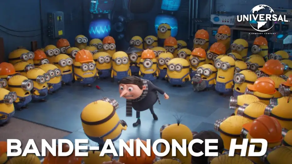 Видео к фильму Миньоны: Грювитация | Minions 2 : Il &Eacute;tait Une Fois Gru - Bande Annonce [VOST]