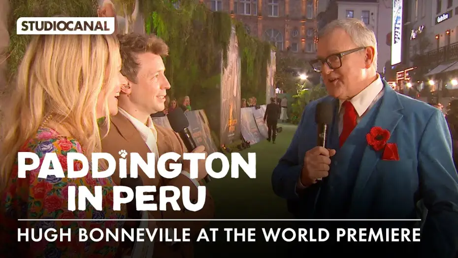 Видео к фильму Приключения Паддингтона 3 | Hugh Bonneville at the world premiere of PADDINGTON IN PERU