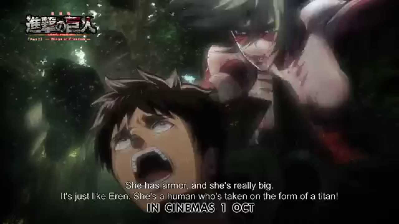Видео к фильму Атака титанов: Крылья свободы | Attack On Titan: Wings Of Freedom - Official Trailer (In Cinemas 1 Oct 2015)