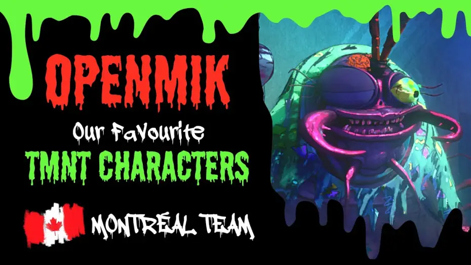 Видео к фильму Черепашки-ниндзя: Погром мутантов | #OpenMik - Giving Mutants Life | Our favourite TMNT Characters 🐢