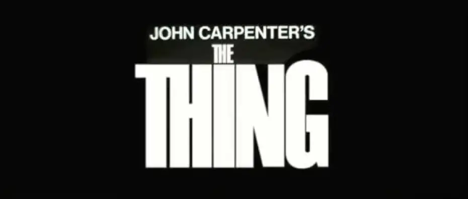 Видео к фильму Нечто | John Carpenter