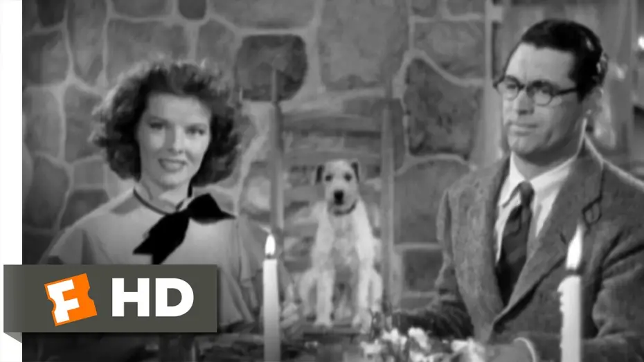 Видео к фильму Воспитание крошки | Bringing Up Baby (6/9) Movie CLIP - Dinner with a Loon (1938) HD