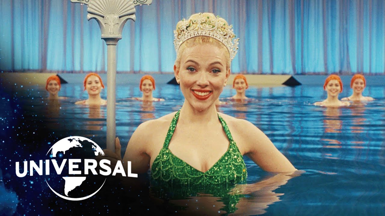 Видео к фильму Да здравствует Цезарь! | Scarlett Johansson Mermaid Ballet