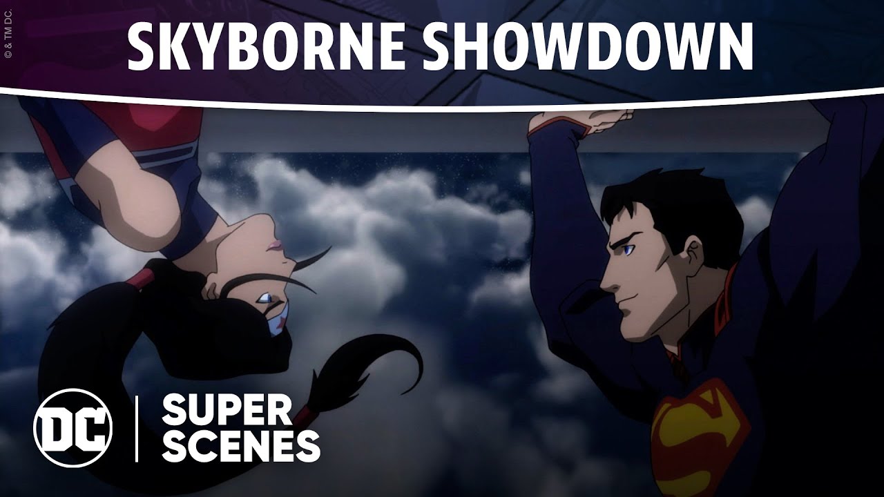 Видео к фильму Лига справедливости: Война | DC Super Scenes: Skyborne Showdown