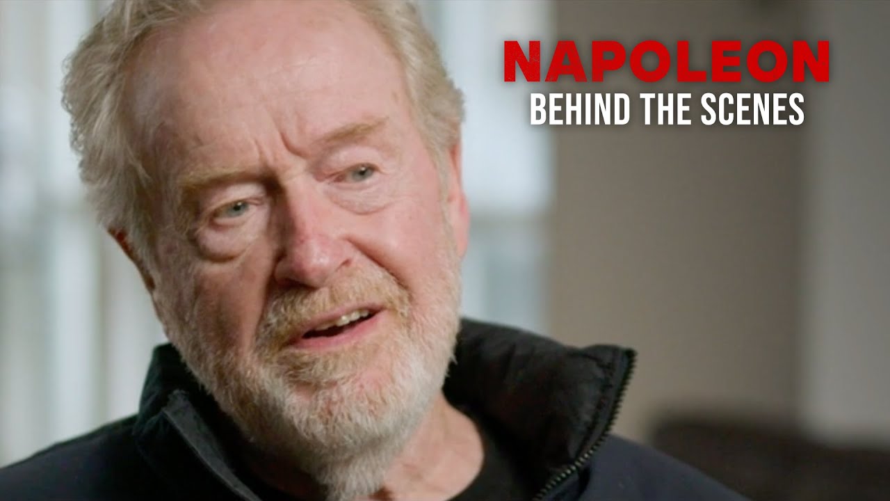 Видео к фильму Наполеон | Behind the Scenes With Ridley Scott