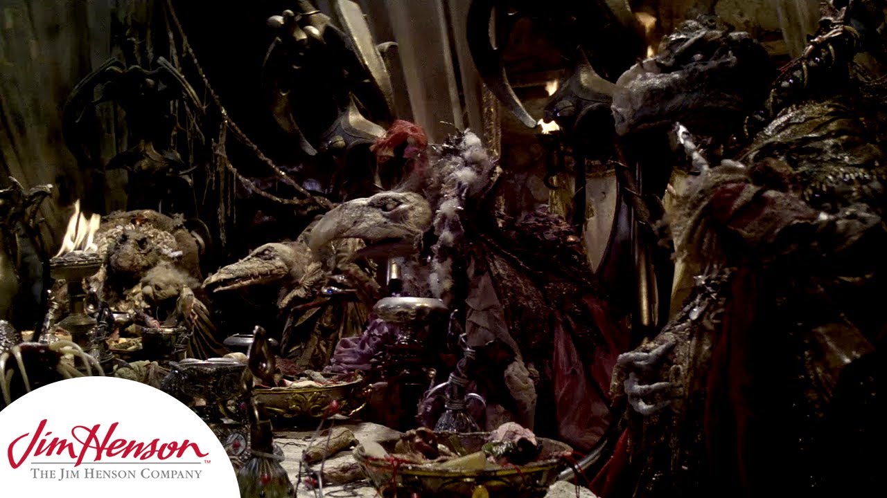 Видео к фильму Тёмный кристалл | The Skeksis Feast!