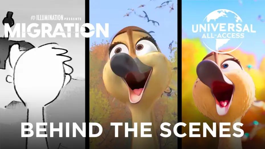 Видео к фильму Миграция | The Magic of Animation - Behind The Scenes
