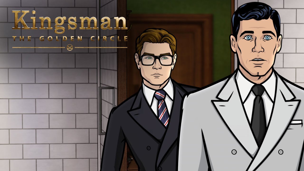 Видео к фильму Kingsman: Золотое кольцо | #TBT to That Time Archer Met Kingsman