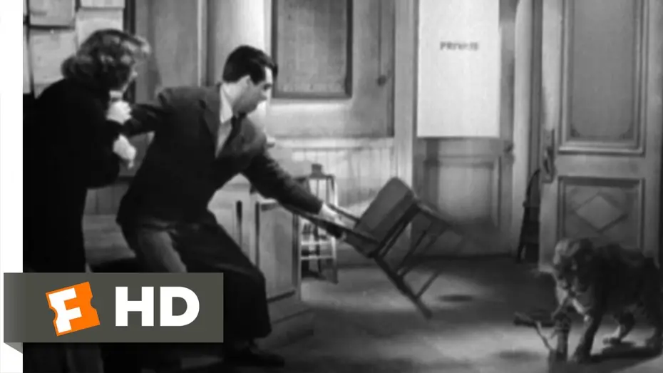 Видео к фильму Воспитание крошки | Bringing Up Baby (8/9) Movie CLIP - Two Leopards (1938) HD