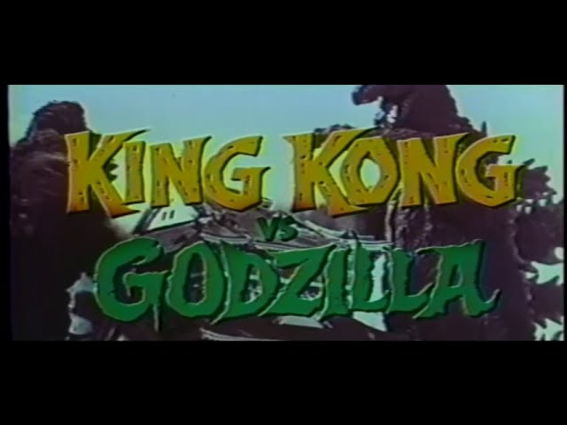 Видео к фильму Кинг-Конг против Годзиллы | King Kong vs. Godzilla  - ( 1963 U.S. Version)