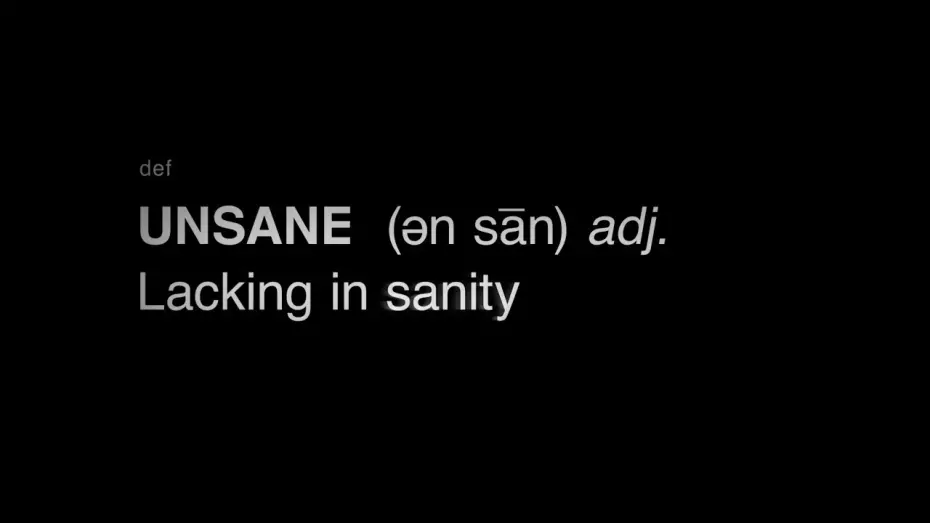 Видео к фильму Не в себе | UNSANE | "Definition"