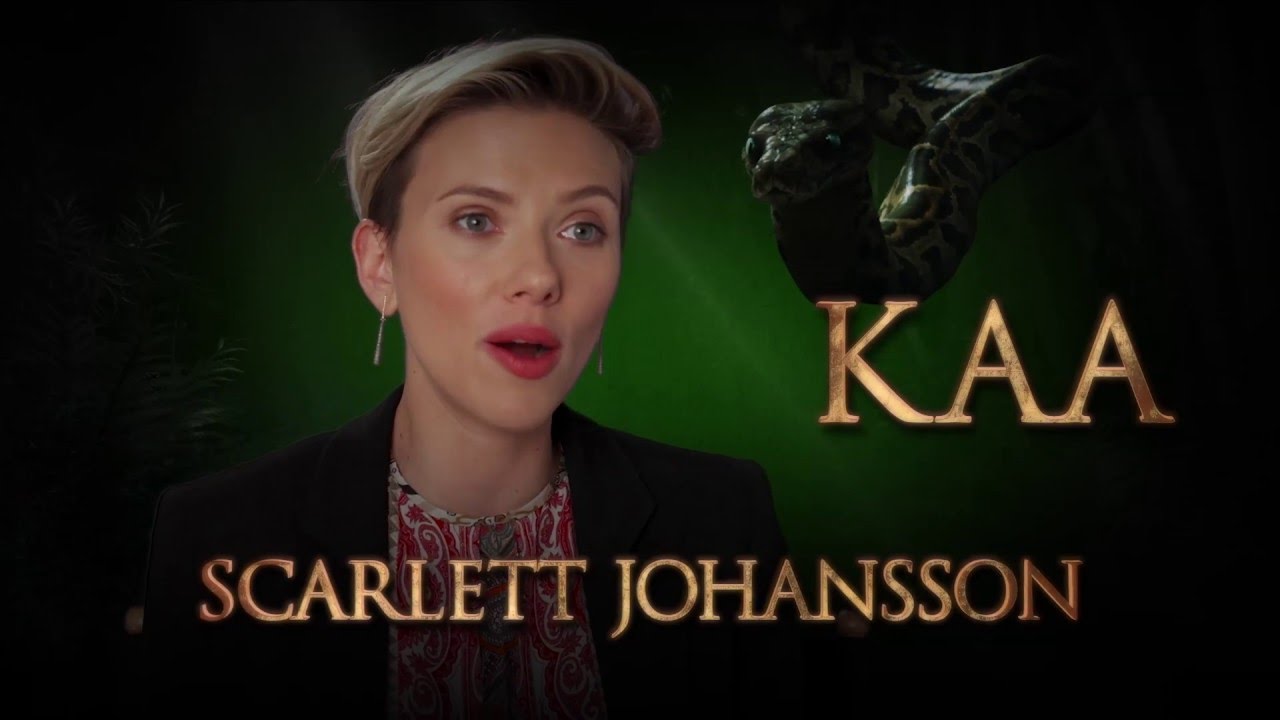 Видео к фильму Книга джунглей | Scarlett Johansson is Kaa