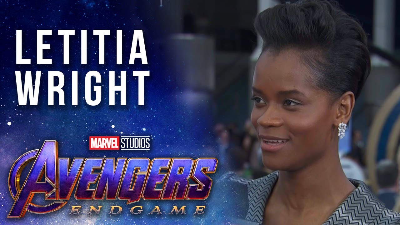 Видео к фильму Мстители: Финал | Letitia Wright at the Premiere