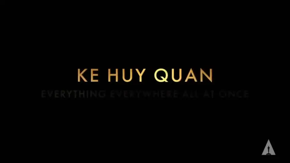 Видео к фильму Всё везде и сразу | Ke Huy Quan Wins Best Supporting Actor for 