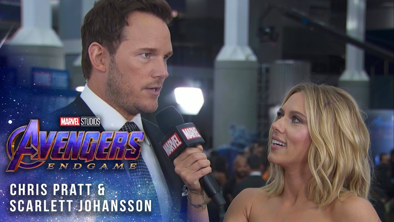 Видео к фильму Мстители: Финал | Scarlett Johansson and Chris Pratt at the Premiere