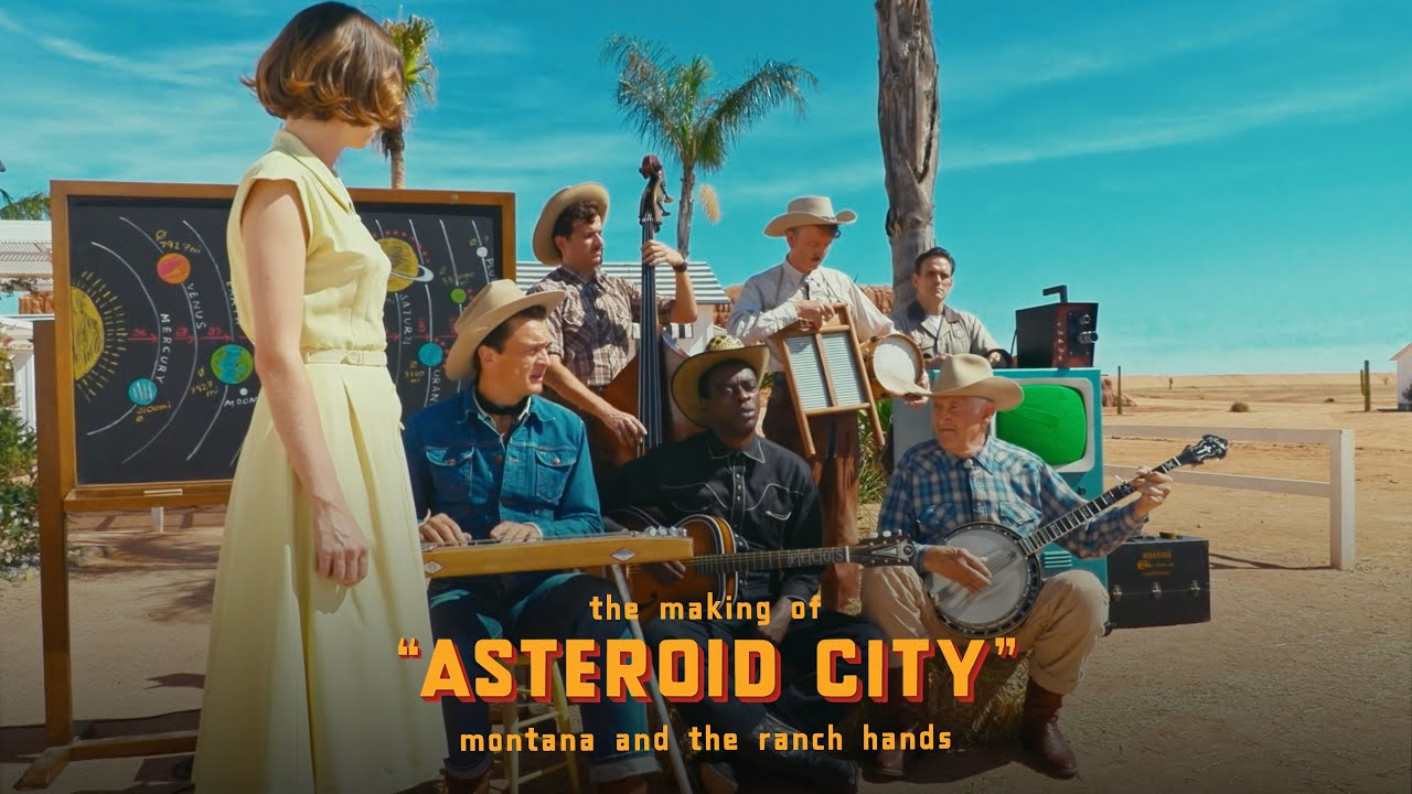 Видео к фильму Город астероидов | The Making of Asteroid City: Montana and the Ranch Hands