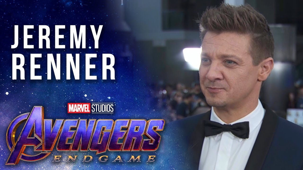 Видео к фильму Мстители: Финал | Jeremy Renner at the Premiere