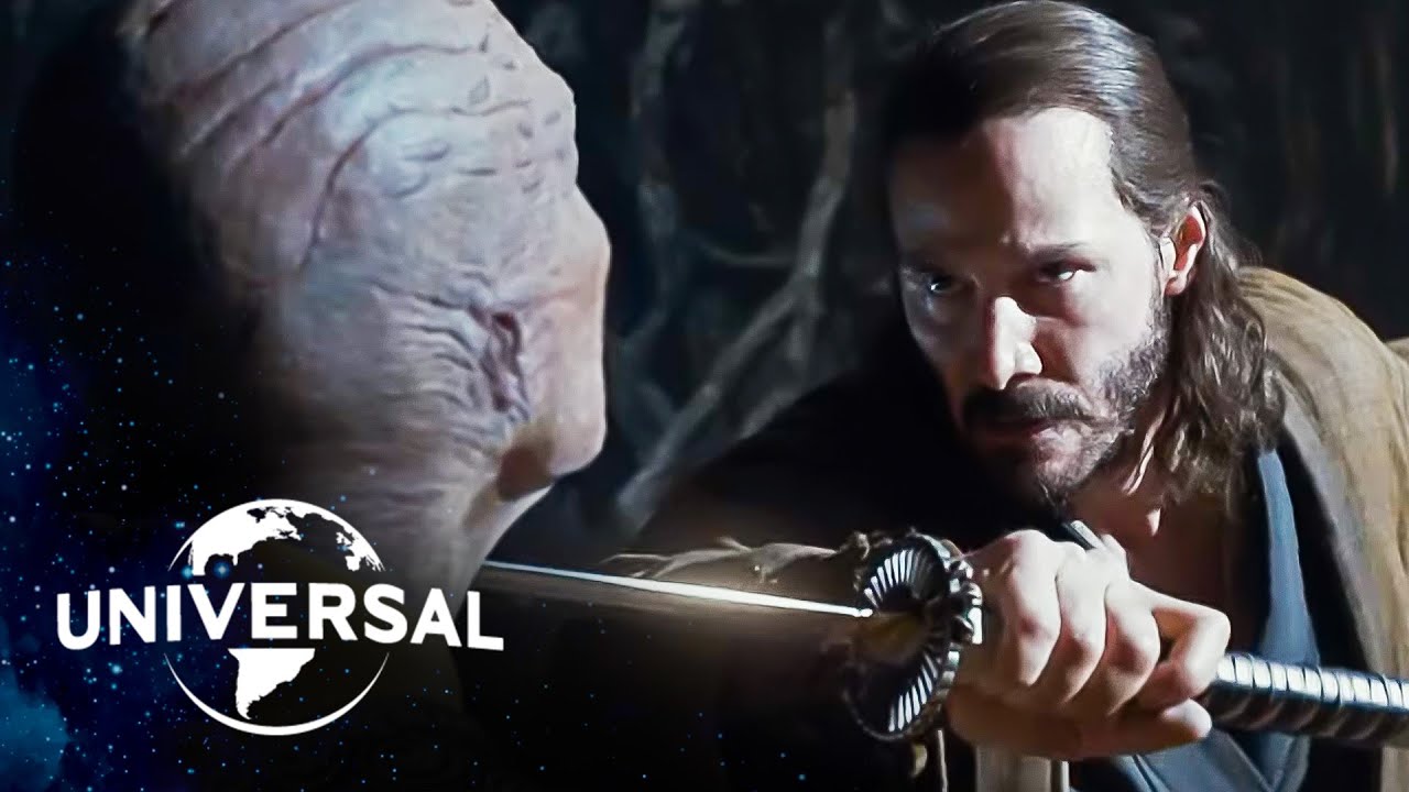 Видео к фильму 47 ронинов | Keanu Reeves Duels the Tengu Master for Mystical Swords