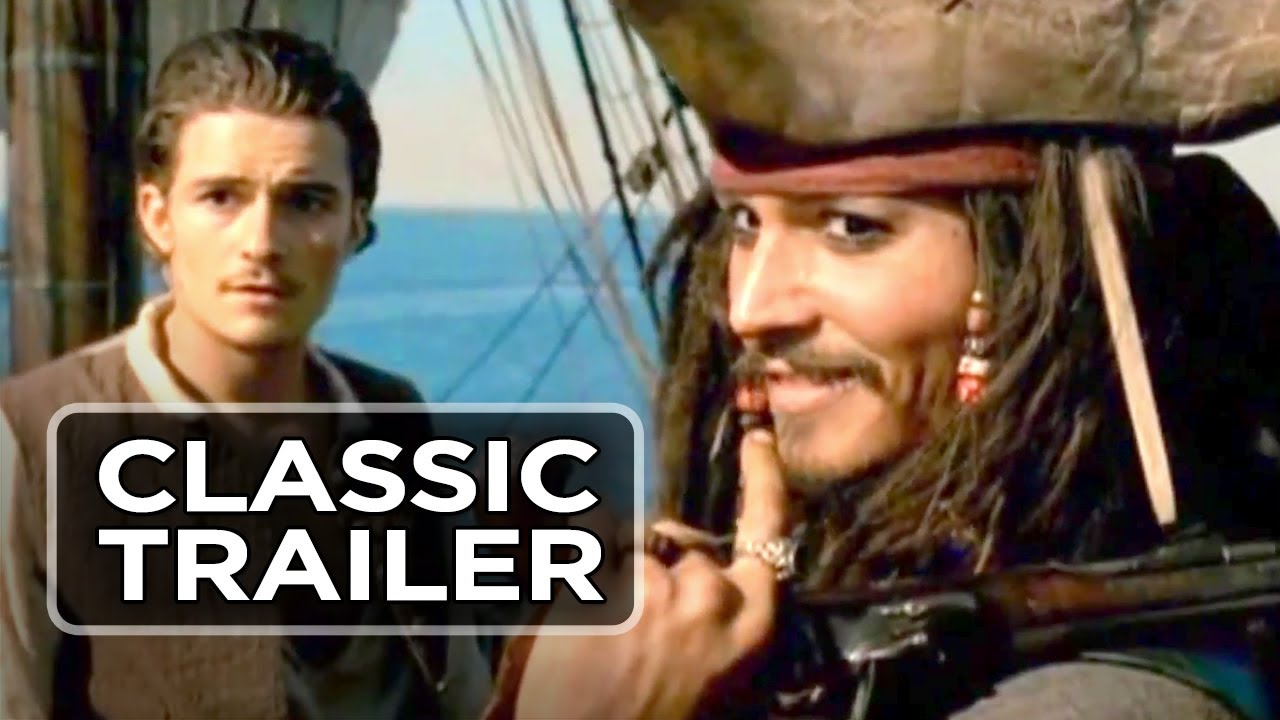 Видео к фильму Пираты Карибского моря: Проклятие Чёрной жемчужины | Pirates of the Caribbean: The Curse of the Black Pearl Official Trailer 1 (2003) HD