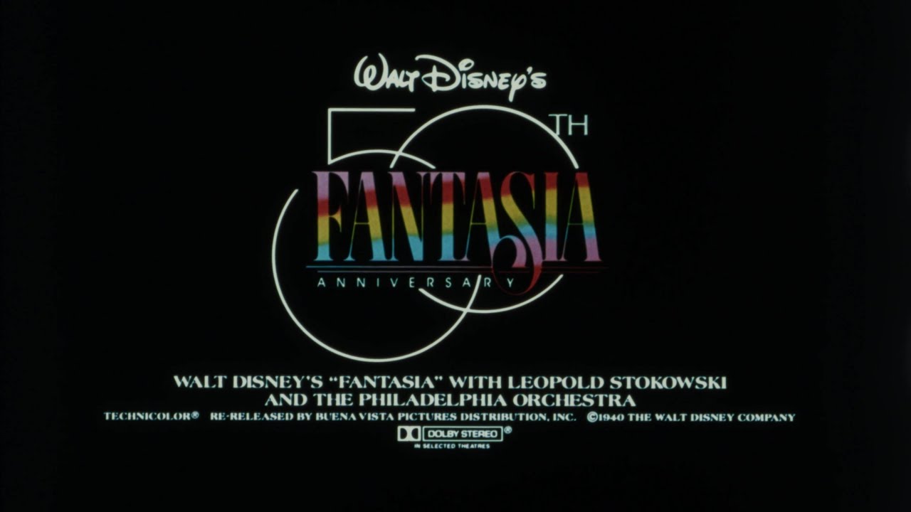 Видео к фильму Фантазия | Fantasia - Trailer #12 - 1990 Reissue (35mm 4K)