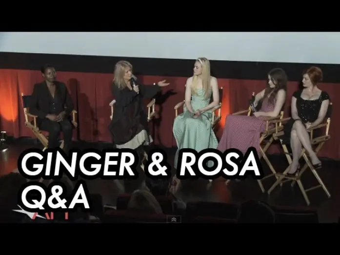 Видео к фильму Бомба | Sally Potter, Elle Fanning, Alice Englert, and Christina Hendricks of GINGER & ROSA at AFI FEST