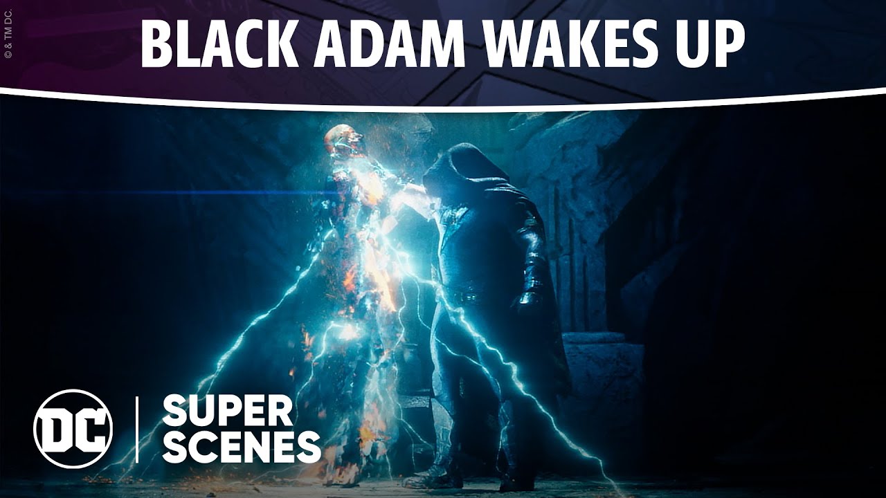 Видео к фильму Чёрный Адам | DC Super Scenes: Black Adam Wakes
