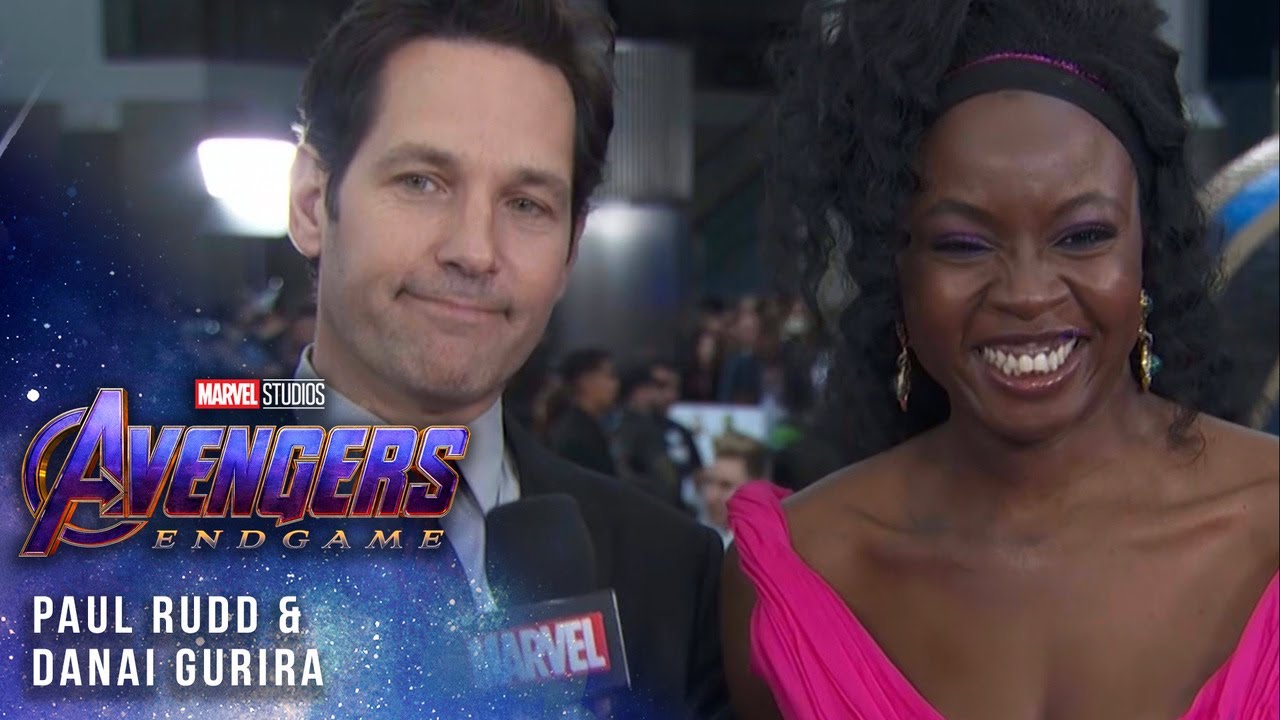 Видео к фильму Мстители: Финал | Danai Gurira and Paul Rudd at the Premiere