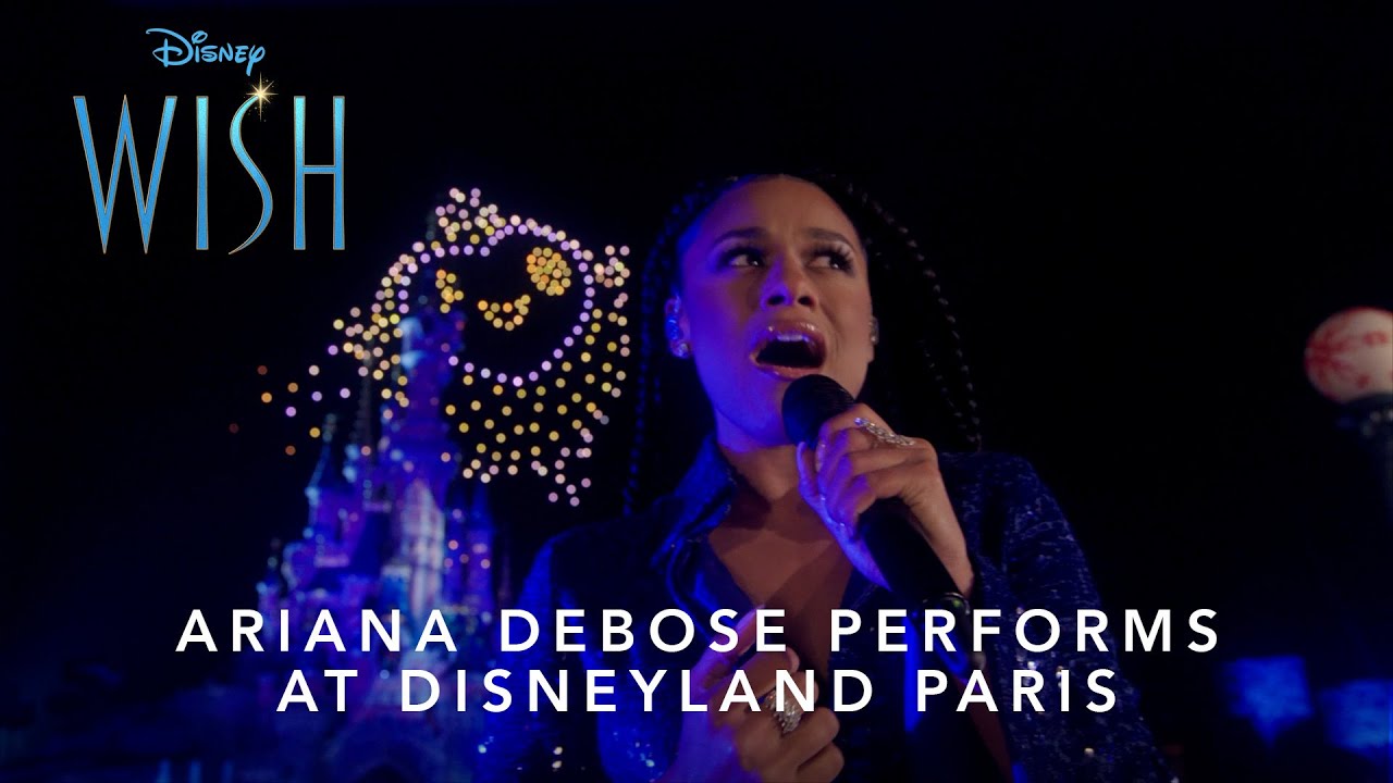 Видео к фильму Заветное желание | Ariana DeBose Performs "This Wish" at Disneyland Paris