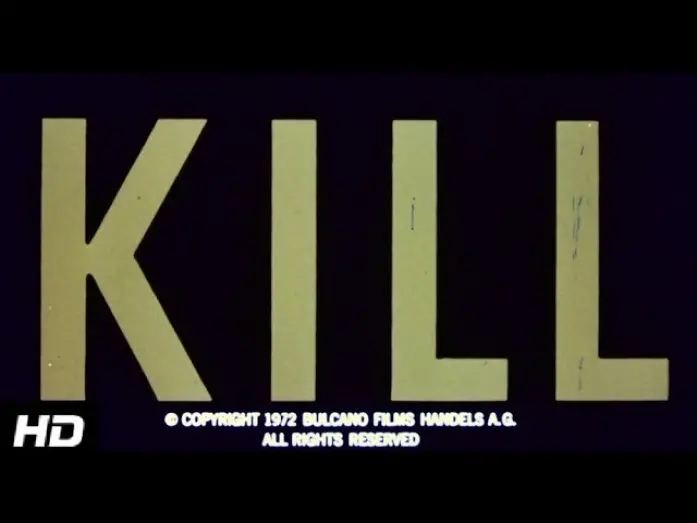 Видео к фильму Kill! | KILL! KILL! KILL! KILL! - (1971) HD Trailer