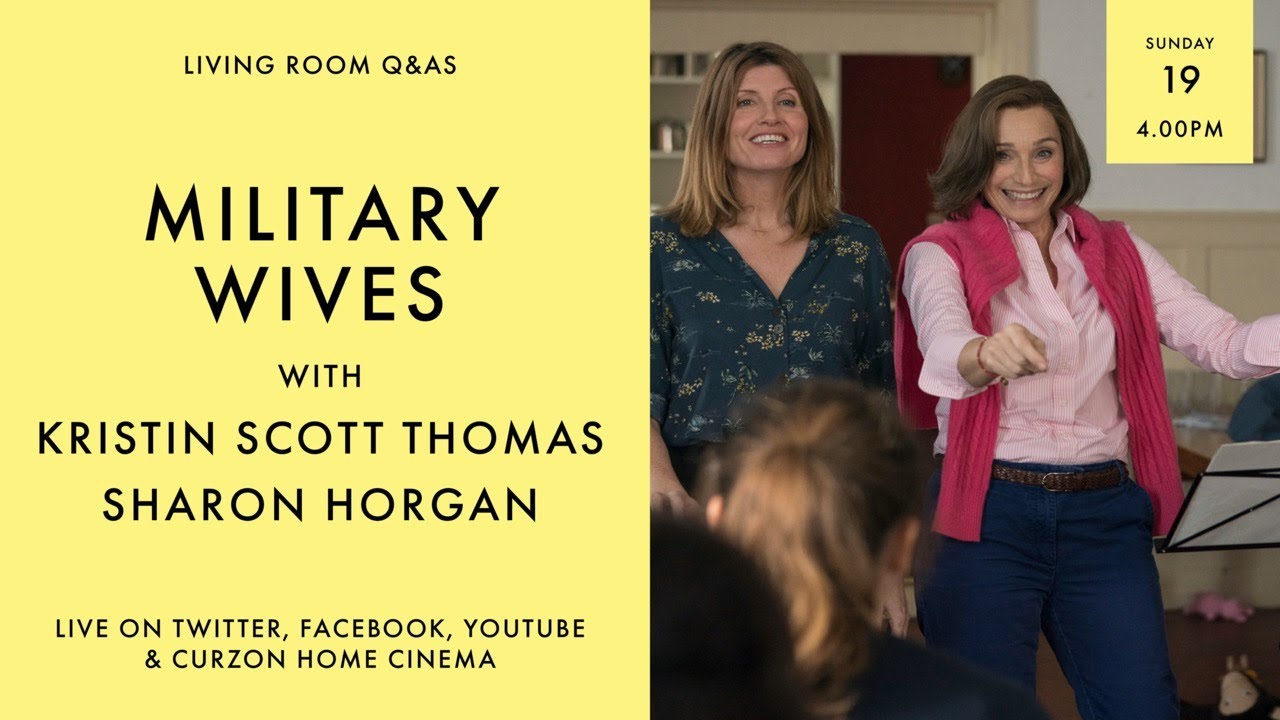 Видео к фильму Почти знамениты | LIVING ROOM Q&As: Military Wives with Kristin Scott Thomas and Sharon Horgan