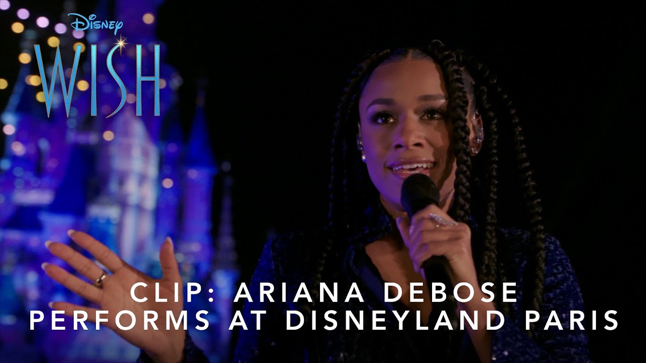 Видео к фильму Заветное желание | Clip: Ariana Debose Performs "This Wish" at Disneyland Paris