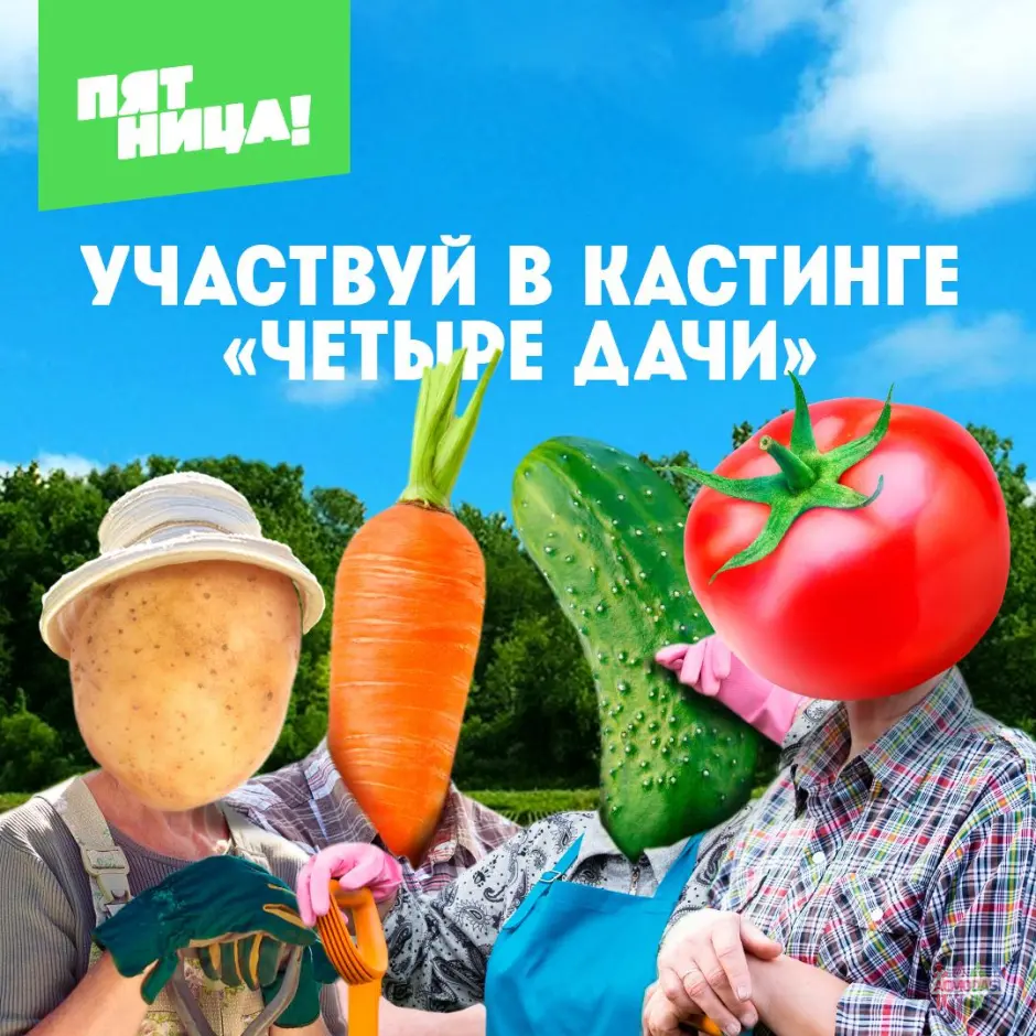 ВНИМАНИЕ! КАСТИНГ! Проект 4 Дачи (4й Сезон). КРАСНОДАР.