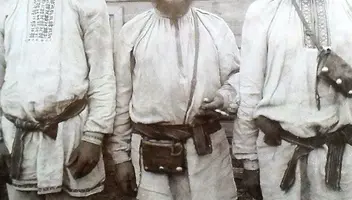 Массовка в сцену антиутопии для комедийной фантастики.