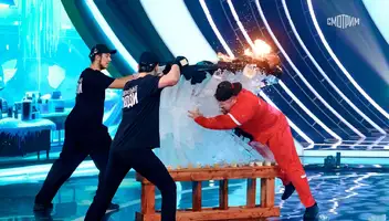 Зрители на финал шоу "Удивительные люди" 19 декабря