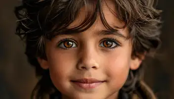 Мальчик 4-6 лет в короткометражный фильм "Осень"