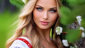 Солистка славянской внешности